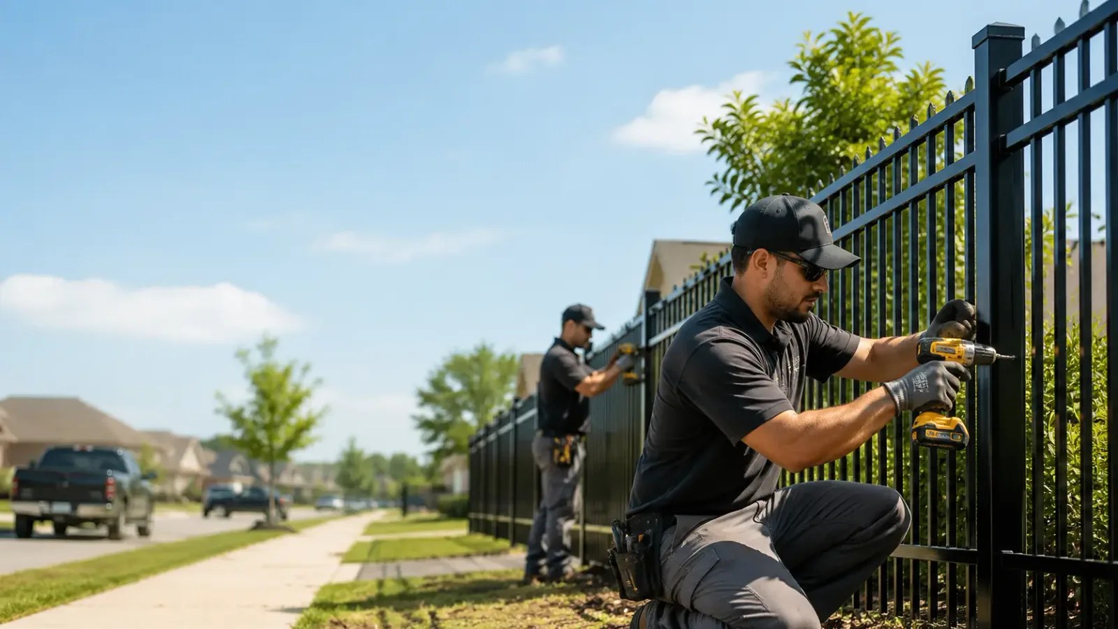 Metal Fence Installation in Powder Springs, GA